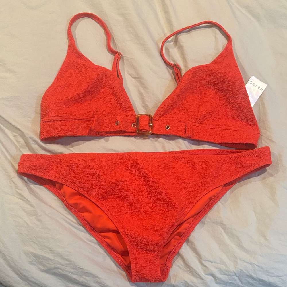 Reiss Red Bikini Set